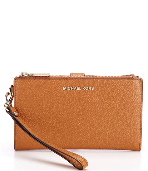 michael kors handyhülle iphone 7 plus|Michael Kors Adele Double Zip Leather iPhone 7 Plus Wristlet .